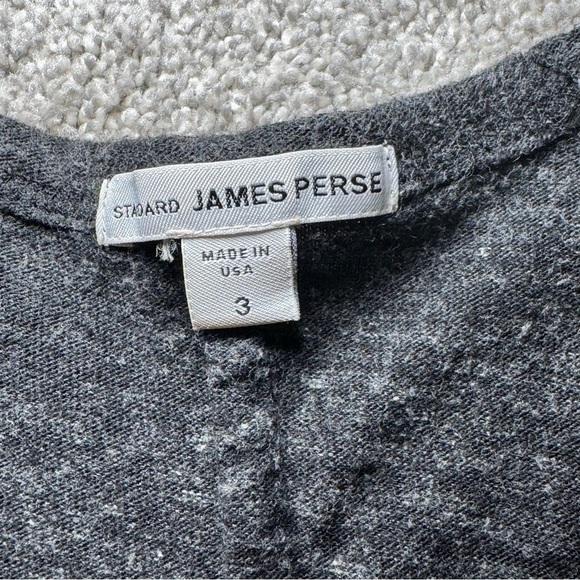 Standard James Perse Tank Mini Dress Heather Gray Size Large / 3 EUC - Picture 3 of 7